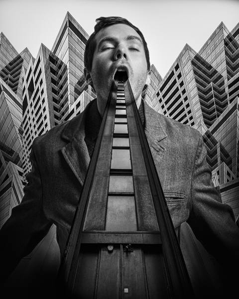 Photograph Andy Spessard Andy Spessard Self Portrait Columbus Ohio on One Eyeland