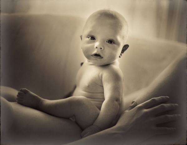 Photograph Jim Erickson Baby Boy on One Eyeland