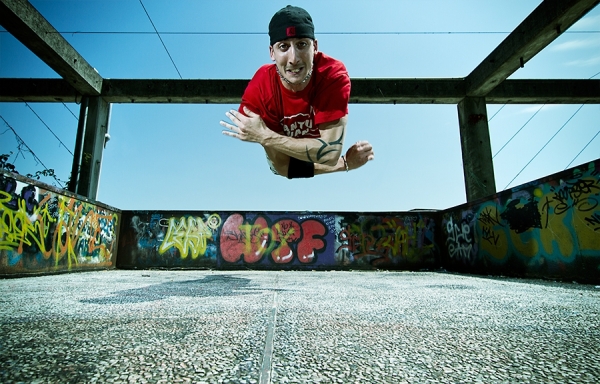 Photograph Andrea Livieri Break Dancer on One Eyeland