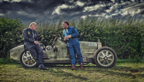 Photograph Nigel Harniman Bugatti Type 35b on One Eyeland