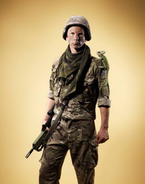 Photograph Joseph Ford Camouflage on One Eyeland