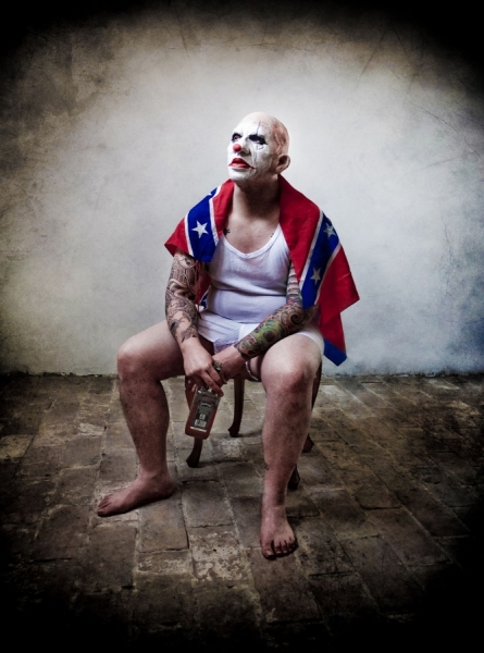 Photograph Dennis Ziliotto Charlie Clown on One Eyeland