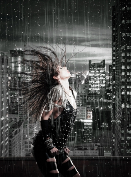 Photograph John Wright Cheryl Cole on One Eyeland