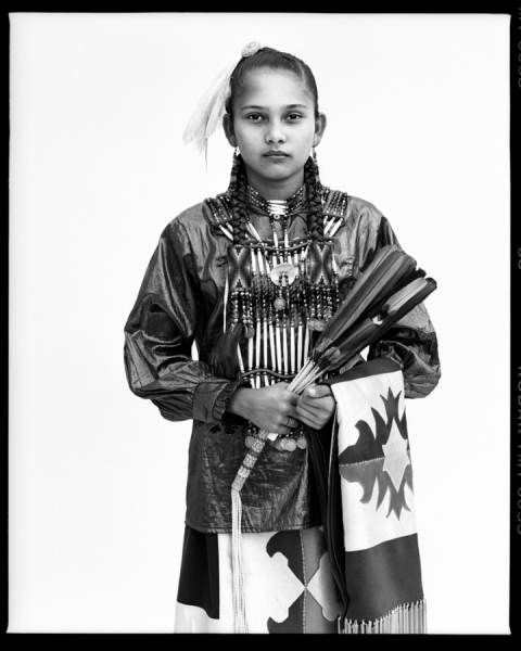 Photograph Jim Hughes Chumash Girl on One Eyeland