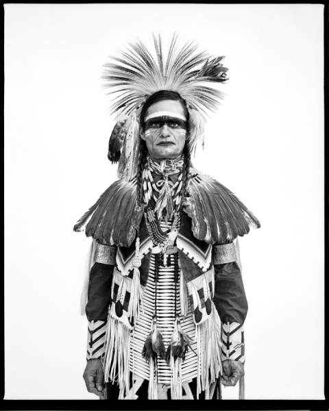 Photograph Jim Hughes Chumash Man on One Eyeland