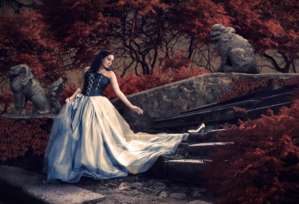 Photograph Zuzana Uhlikova Cinderella on One Eyeland