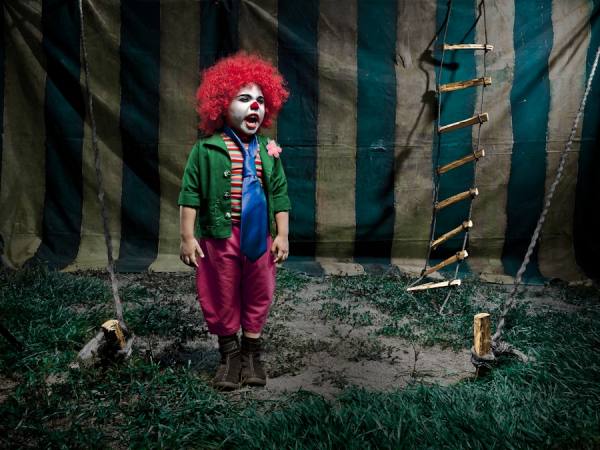 Photograph Claudio Napolitano Clown on One Eyeland