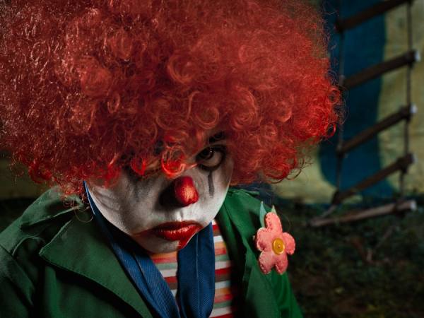 Photograph Claudio Napolitano Clown on One Eyeland