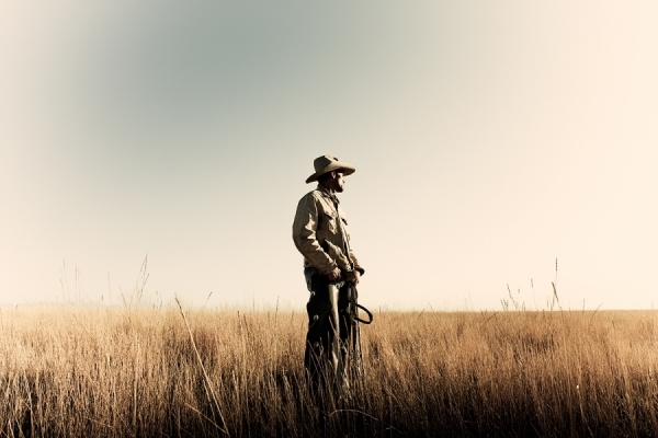 Photograph Christopher Wilson Cowboy on One Eyeland