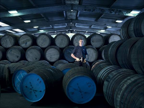 Photograph Craig Easton Cutty Sark Whisky on One Eyeland