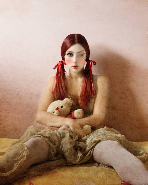Photograph Tea Jagodic Doll Domination on One Eyeland