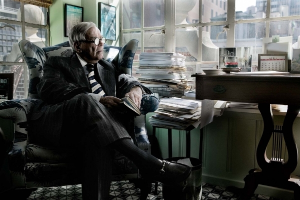 Photograph Andy Goodwin Dominick Dunne on One Eyeland