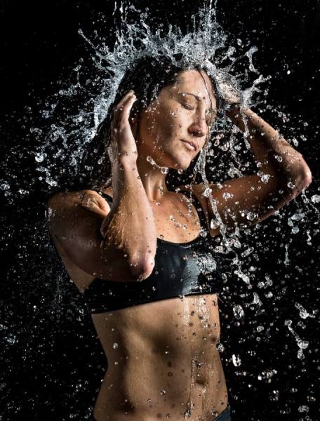 Photograph Kevin Steele Falling Water Nicole 4 on One Eyeland