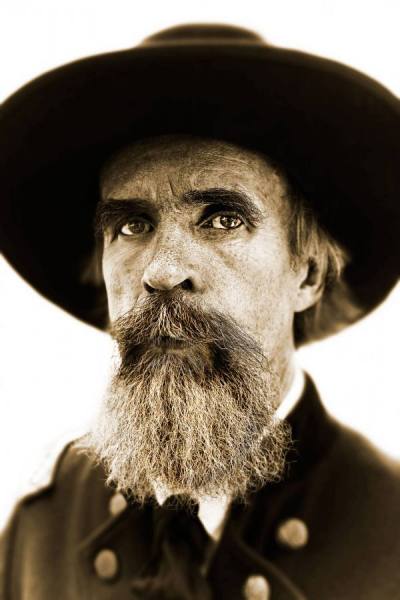 Photograph Greg Whitaker General Lew Wallis on One Eyeland