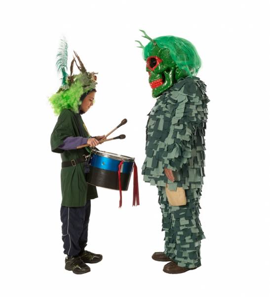 Photograph Chris Parker Hastings Jack In The Green Pagan Festival on One Eyeland