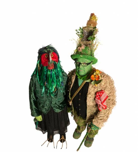 Photograph Chris Parker Hastings Jack In The Green Pagan Festival on One Eyeland