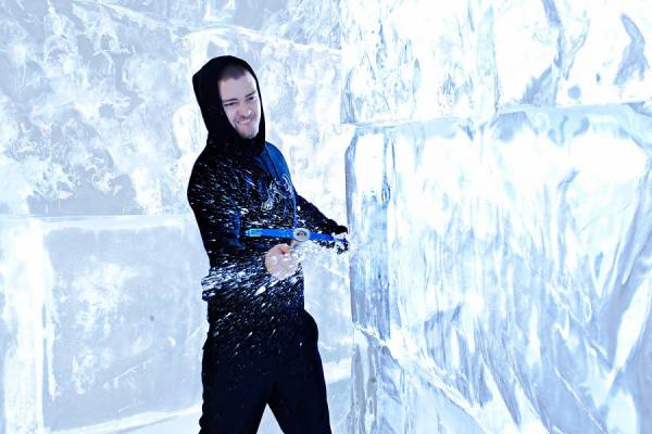 Photograph David Ellis Justin Timberlake on One Eyeland