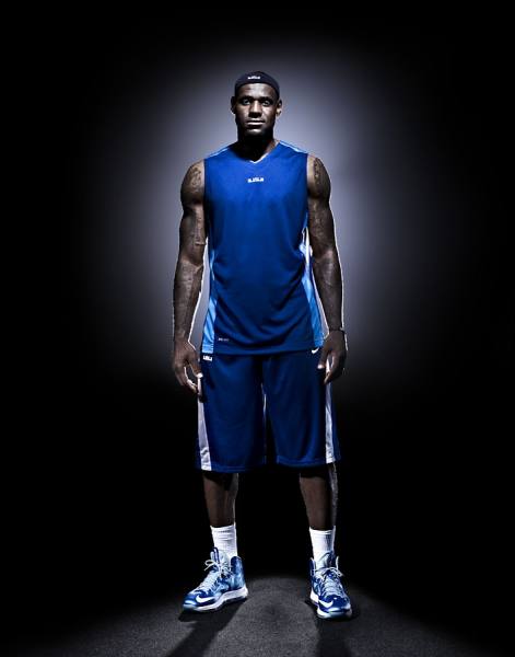 Photograph David Ellis Lebron James on One Eyeland