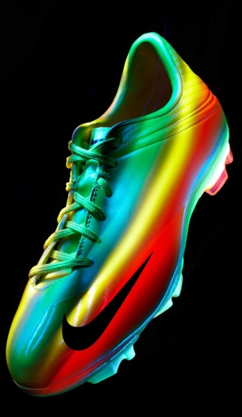 Photograph Atton Conrad Light Painted Nike Trainer on One Eyeland