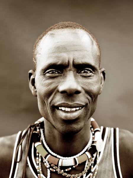 Photograph David Ellis Massai on One Eyeland