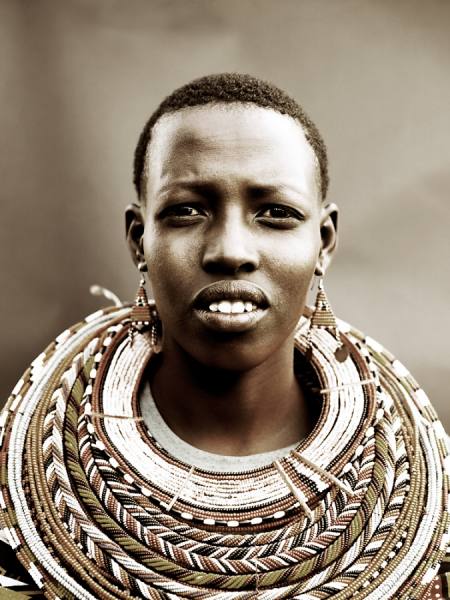 Photograph David Ellis Massai on One Eyeland