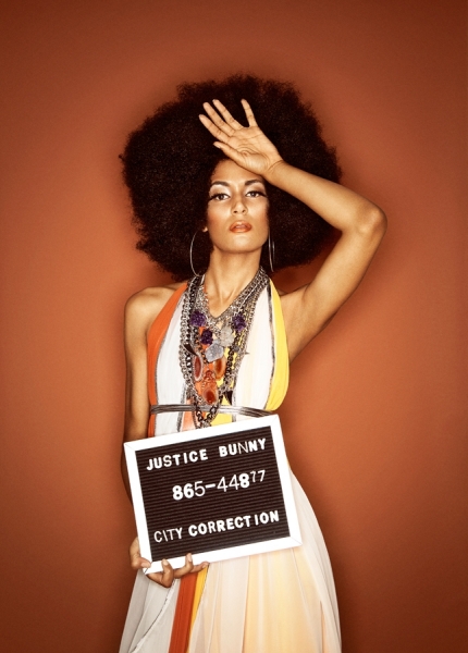 Photograph Rebecca Handler Mugshot Justice Bunny on One Eyeland