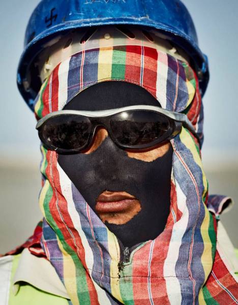 Photograph Robert Wilson Ndia Worker on One Eyeland