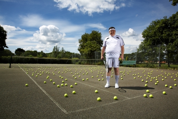 Photograph Mark Taylor Neil Tennis on One Eyeland