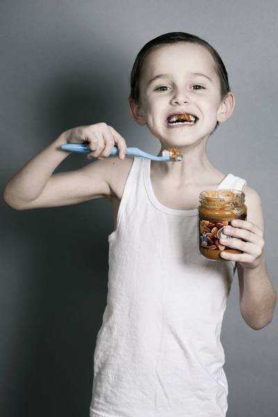 Photograph Marian Korte Peanut Butter Toothpaste on One Eyeland