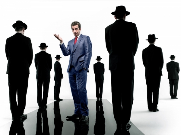 Photograph John Wright Peter Capaldi on One Eyeland