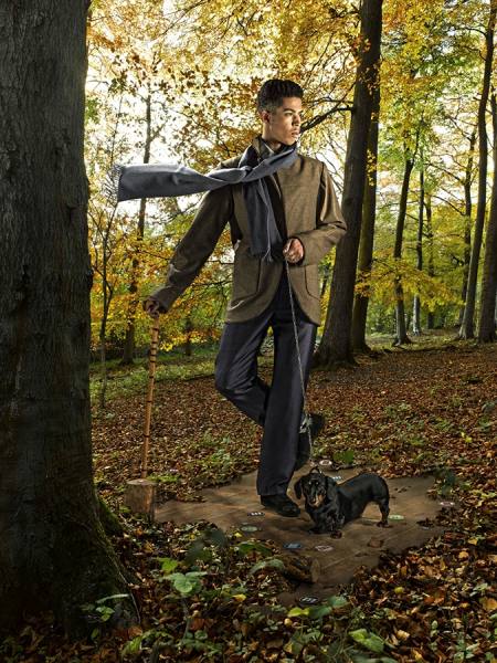 Photograph Philip E James Dog Walker on One Eyeland