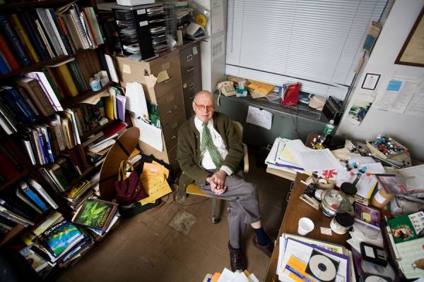 Photograph Tony Gale Professor on One Eyeland