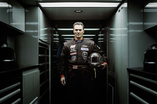 Photograph Andy Goodwin Race Car Driver on One Eyeland