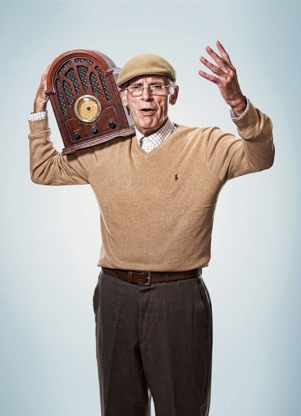 Photograph Roger Hagadone Radioman on One Eyeland