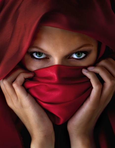 Photograph Lea Kaae Red on One Eyeland