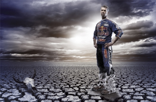 Photograph Gonzalo Corrado Redbull Cyril Despres For Remix Magazine on One Eyeland