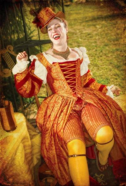 Photograph Pete Barrett Renaissance Woman on One Eyeland