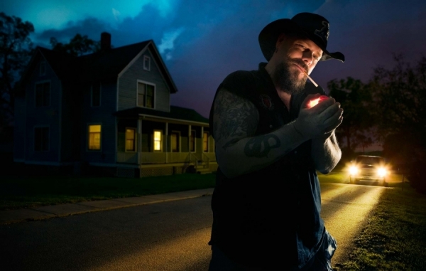 Photograph Andy Goodwin Righteous Hillbilly on One Eyeland