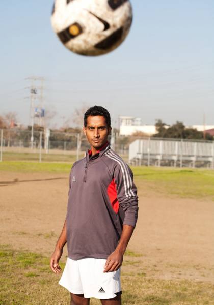 Photograph Tony Gale Soccer Player on One Eyeland