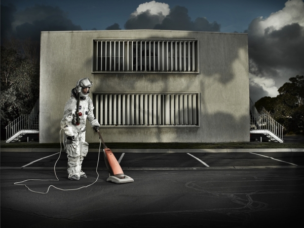 Photograph Scott Newett Spaceman on One Eyeland
