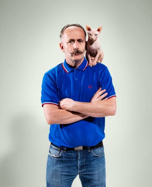 Photograph Joseph Ford Sphynx Cat on One Eyeland