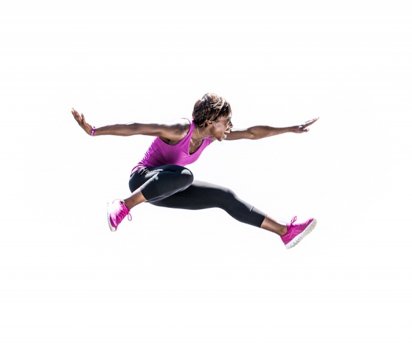 Photograph Robert Houser Street Casting Female Athlete on One Eyeland