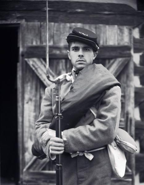 Photograph Robb Scharetg Vmi Cadet At New Market Battle on One Eyeland