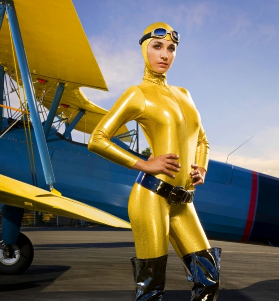 Photograph Bill Cash Wing Walker Woman on One Eyeland