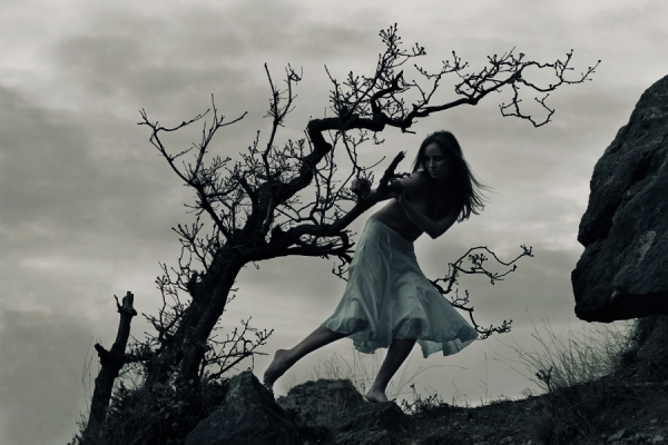 Photograph Mecuro B Cotto Witch on One Eyeland