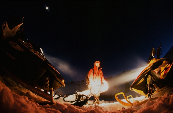Photograph Cole Barash Eric Jackson- Tahoe Backcountry, Ca on One Eyeland