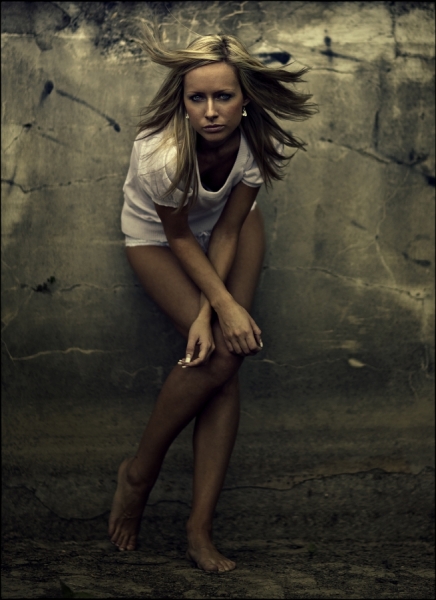 Photograph Jozef Danyi Hair on One Eyeland