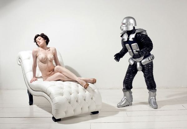 Photograph Ted Sabarese Robot Love on One Eyeland