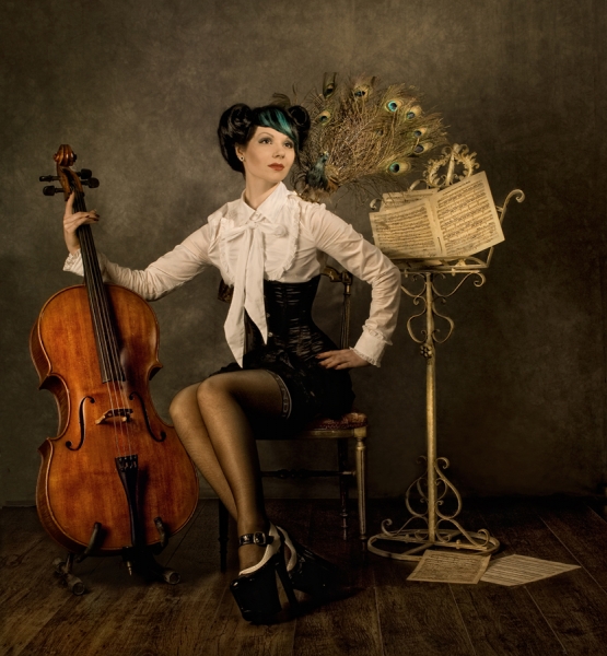 Photograph Peter Kemp Cello on One Eyeland