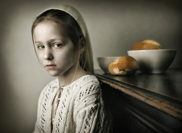 Photograph Ruadh Delone Study Of A Girl on One Eyeland